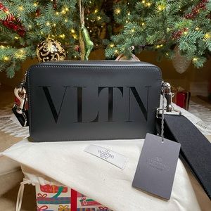 Valentino Logo Crossbody Bag